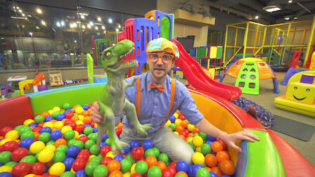 blippi dinosaur park