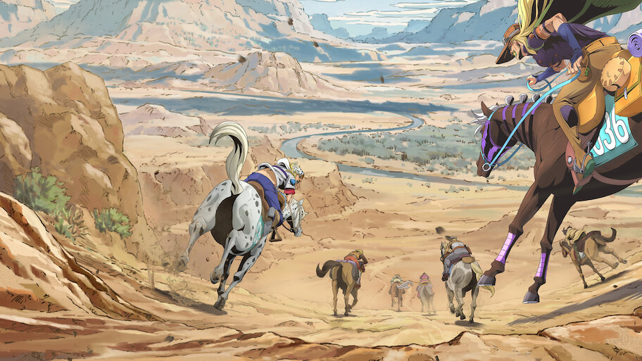 Steel Ball Run Is Weekly on Netflix. The Race Is Finally Allowed to Breathe. – relevant official or archival source image