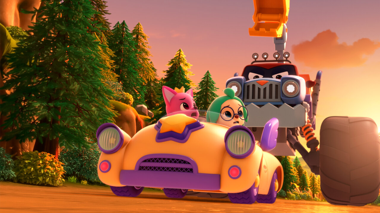 Watch Pinkfong & Hogi Mini-Movie: The Tricky Three Cars | Netflix