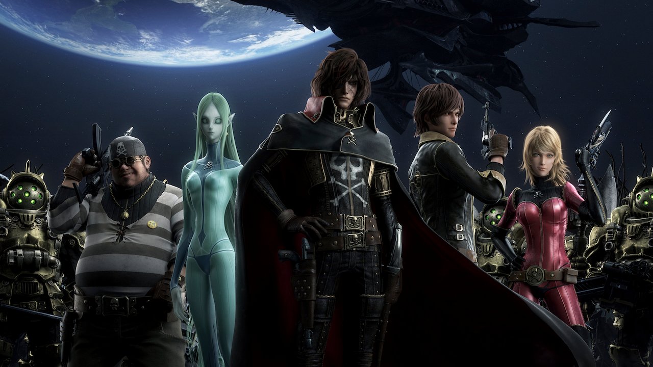 Space Pirate Captain Harlock Netflix